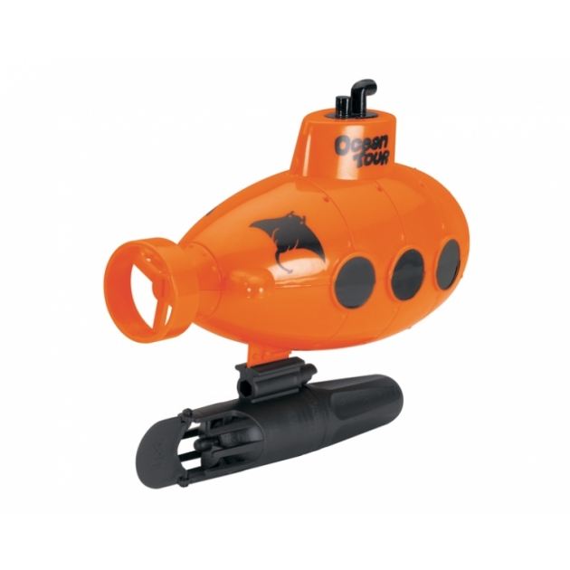 Игрушка Подводная лодка на батарейках Dickie оранжевая 7265276